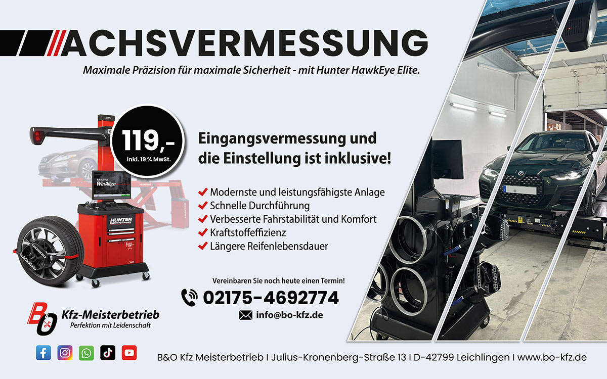 Achsvermessung Leichlingen